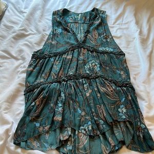 FREE PEOPLE FLORAL TANK